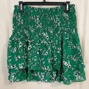 Flowery skirt